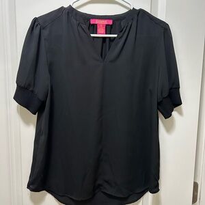 Catherines Women's Black Blouse